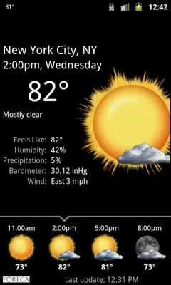 Palmary Weather android App screenshot 6